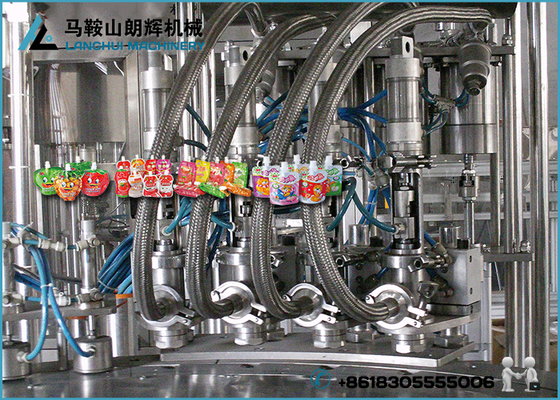 Lactic Acid Drinks | Milk | Yogurt Automatic Filling and Capping Machine For Doypack supplier
