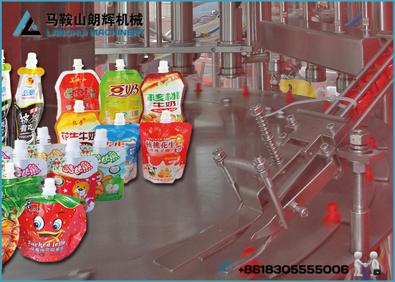 Jelly | Fruit Jam | Chocolate Bar Automatic Filling and Capping Machine For doy-pack supplier