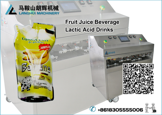 Semi-automatic Lactic Acid Milk Filling and Sealing Machine for Pouches supplier