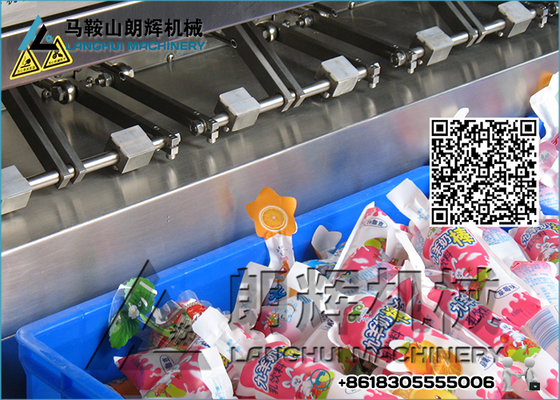 Upgrade Semi-automatic Mixing Flavor Milk Filling Machine for Pre-shaped Pouch supplier