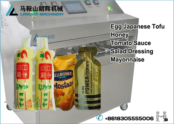 Viscous liquid Filling and Sealing Machine for Stand Up Pouch supplier