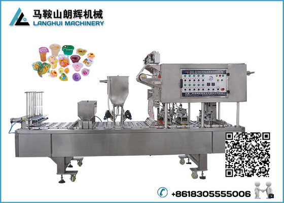 Automatic Jelly | Pudding Plastic Cup Filling Sealing Machine supplier