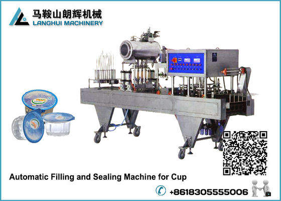 Automatic Mineral Water Plastic Cup Filling Sealing Machine supplier