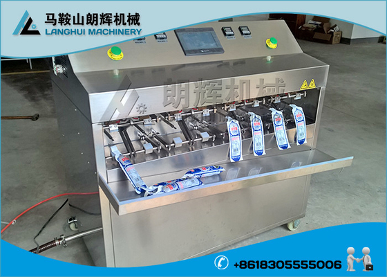 Bagged Tomato sauce Filling and Sealing Machine for Stand Up Pouch | Doypack supplier