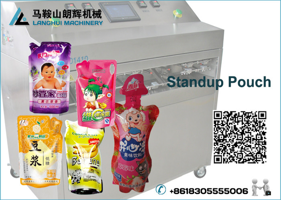 Bagged Tomato sauce Filling and Sealing Machine for Stand Up Pouch | Doypack supplier