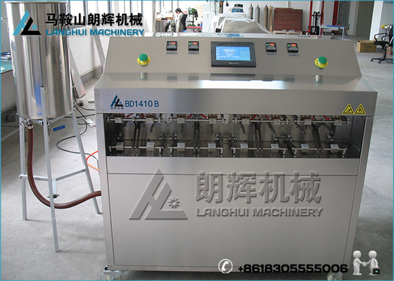 Upgrade Semi-automatic Mixing Flavor Milk Filling Machine for Pre-shaped Pouch supplier